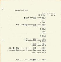 Section 10 - Express Trail Car Roster [600 Series]